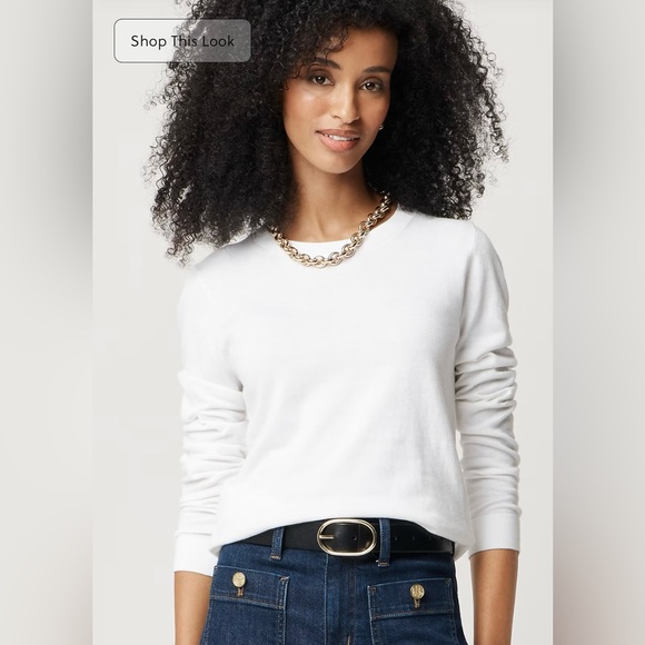 J. Crew Sweaters - J.Crew Cotton Teddie sweater